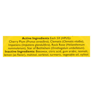 Bach Rescue Remedy Pastilles - Lemon - 50 Grm - Case Of 12 Bach Rescue Remedy Pastilles - Lemon - 50 Grm - Case Of 12
