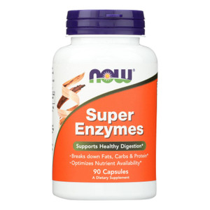 Now Foods - Super Enzyme - 1 Each-90 Vcap - J C Herbal Products