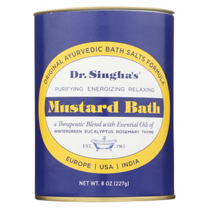 Dr. Singha's Mustard Bath - 8 Oz - J C Herbal Products