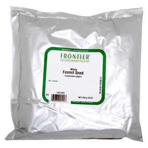Frontier Herb Fennel Seed Whole - Single Bulk Item - 1lb - J C Herbal Products