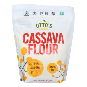Otto's Naturals Cassava Flour - Case Of 6 - 2 Lb - J C Herbal Products