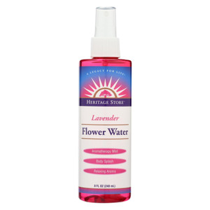 Heritage Products Flower Water Lavender - 8 Fl Oz - J C Herbal Products