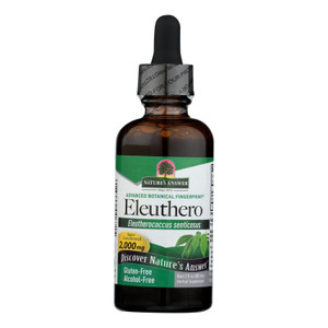 Nature's Answer - Eleuthero Root Alcohol Free - 2 Fl Oz - J C Herbal Products