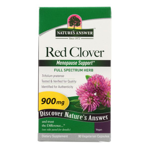 Nature's Answer - Red Clover Tops - 90 Caps - J C Herbal Products