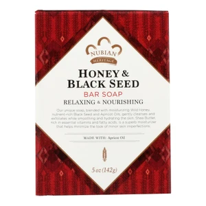 Nubian Heritage Bar Soap Black Seed - 5 Oz - J C Herbal Products