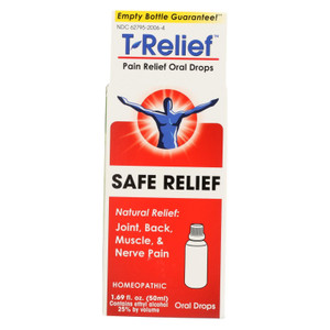 T-relief - Pain Relief Oral Drops - Arnica Plus 12 Natural Ingredients - 1.69 Oz - J C Herbal Products
