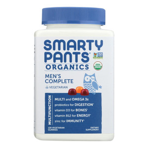Smartypants - Mens Gummy Vitamins Cmplte - 1 Each - 120 Ct - J C Herbal Products