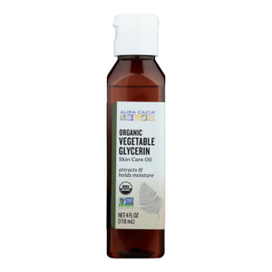 Aura Cacia - Skin Care Oil - Organic Vegetable Glycerin Oil - 4 Fl Oz Aura Cacia - Skin Care Oil - Organic Vegetable Glycerin Oil - 4 Fl Oz