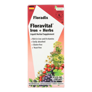 Floradix - Floravital Iron And Herbs - 1 Each 1-8.5 Fz - J C Herbal Products