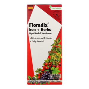Floradix - Floradix Iron And Herbs - 1 Each 1-8.5 Fz - J C Herbal Products