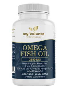 Omega Fish Oil - Omega-3 Fatty Acids - J C Herbal Products