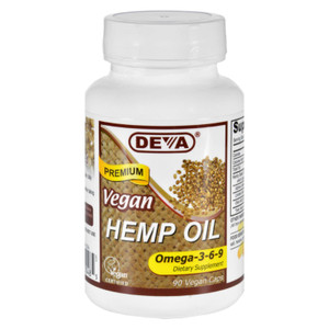 Deva Vegan Vitamins - Hemp Oil - Omega 3 6 9 - Vegan - 90 Vegan Capsules Deva Vegan Vitamins - Hemp Oil - Omega 3 6 9 - Vegan - 90 Vegan Capsules