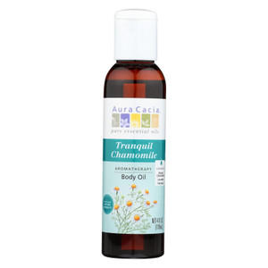 Aura Cacia - Aromatherapy Body Oil Tranquility - 4 Fl Oz - J C Herbal Products