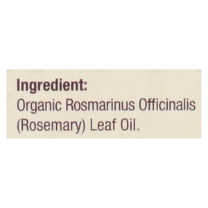 Nature's Answer - Organic Essential Oil - Rosemary - 0.5 Oz. Nature's Answer - Organic Essential Oil - Rosemary - 0.5 Oz.