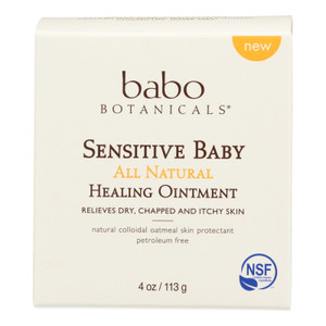 Babo Botanicals Sensitive Baby Healing Ointment – 4 oz - J C Herbal Products