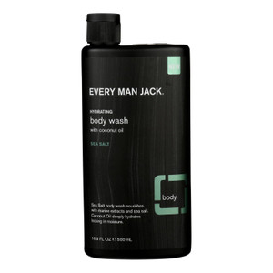 Every Man Jack - Body Wash Sea Salt - 1 Each-16.9 Fz - J C Herbal Products