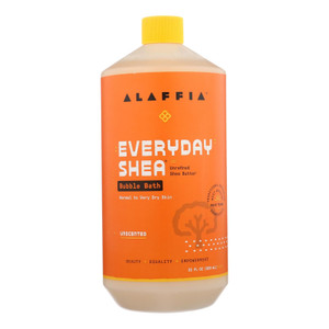 Everyday Shea Moisturizing Unscented Bubble Bath - 1 Each - 32 Fz - J C Herbal Products