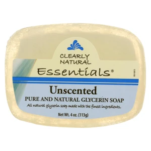 Clearly Natural Glycerine Bar Soap Unscented - 4 Oz - J C Herbal Products