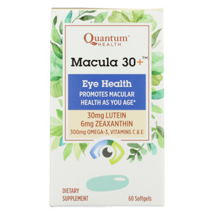 Quantum Research - Macula 30 Eye Health - 1 Each - 60 Sgel Quantum Research - Macula 30 Eye Health - 1 Each - 60 Sgel