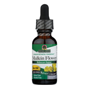 Nature's Answer - Mullein Flower Alcohol Free - 1 Fl Oz Nature's Answer - Mullein Flower Alcohol Free - 1 Fl Oz