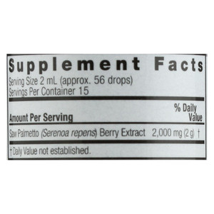 Nature's Answer - Saw Palmetto Berries - 1 Oz Nature's Answer - Saw Palmetto Berries - 1 Oz