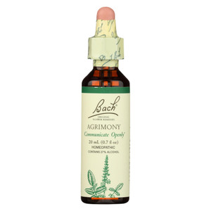Bach Flower Remedies Essence Agrimony - 0.7 Fl Oz Bach Flower Remedies Essence Agrimony - 0.7 Fl Oz