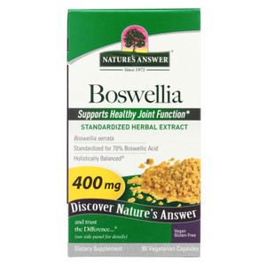 Nature's Answer - Boswellia Extract - 90 Vegetarian Capsules Nature's Answer - Boswellia Extract - 90 Vegetarian Capsules