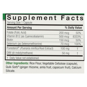 Nature's Answer - Pueraria Mirifica Estro Balance - 60 Vegetarian Capsules Nature's Answer - Pueraria Mirifica Estro Balance - 60 Vegetarian Capsules