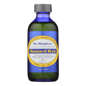 Dr. Singha's Mustard Rub - 4 Fl Oz Dr. Singha's Mustard Rub - 4 Fl Oz