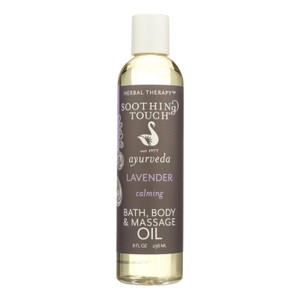 Soothing Touch Bath And Body Oil - Lavender - 8 Oz Soothing Touch Bath And Body Oil - Lavender - 8 Oz