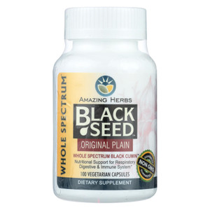 Amazing Herbs - Black Seed - 100 Capsules Amazing Herbs - Black Seed - 100 Capsules
