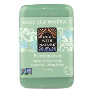 One With Nature Triple Milled Soap Bar - Eucalyptus - 7 Oz One With Nature Triple Milled Soap Bar - Eucalyptus - 7 Oz
