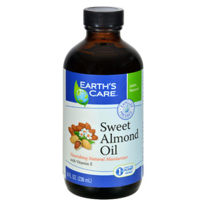 Earth's Care 100% Pure Sweet Almond Oil - 8 Fl Oz Earth's Care 100% Pure Sweet Almond Oil - 8 Fl Oz