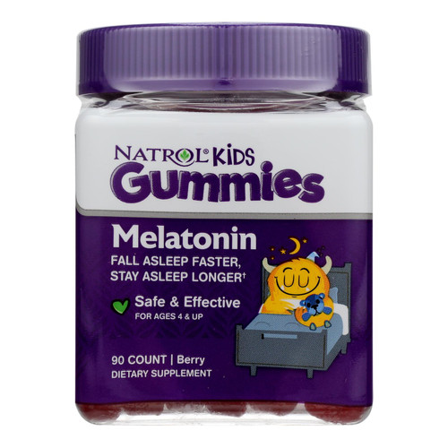 Natrol - Melatonin Kids 1mg Gummy Berry - 1 Each - 90 Ct