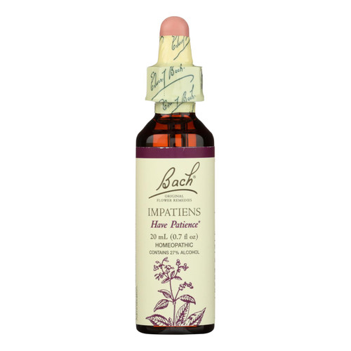 Bach Flower Remedies Essence Impatiens - 0.7 Fl Oz