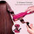 Hair Waver Iron Wand Hair Crimper Hair Waver Barrel Curling Iron 1 Inch PTC Heater Auto Shut-Off Adjustable Easy Shap Long Lasting Heat Dual Voltage