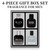 4-Piece Set, Men's Eau De Toilette Spray Gift Box, Long Lasting Fragrance, 4 Different Flavor, Perfect For Holiday Gifts, Dating, Daily Life, Parties, 1 Fl Oz/bottle