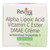 Reviva Labs - Alpha Lipoic Acid Cream Vitamin C Ester And Dmae Cream - 2 Oz - J C Herbal Products