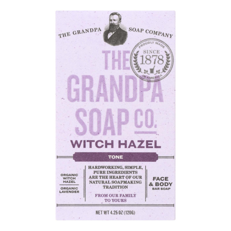 Grandpa Soap Soap - Witch Hazel - 4.25 Oz Grandpa Soap Soap - Witch Hazel - 4.25 Oz