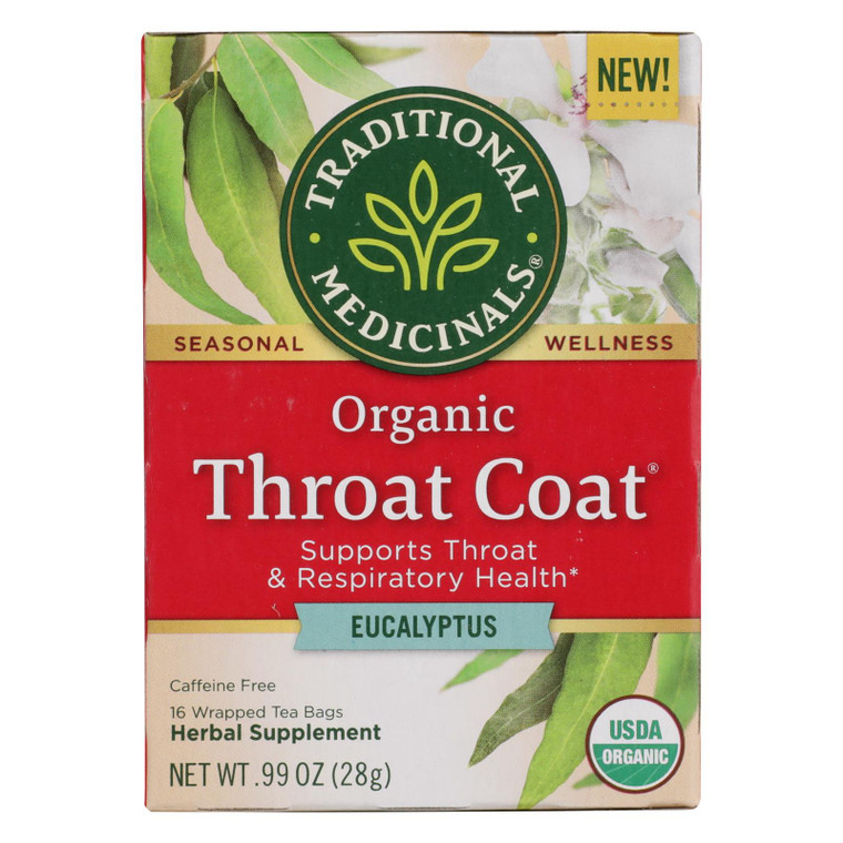 Traditional Medicinals - Herbal Tea Thrt Ct Eclyp - Case Of 6 - 16 Bag Traditional Medicinals - Herbal Tea Thrt Ct Eclyp - Case Of 6 - 16 Bag