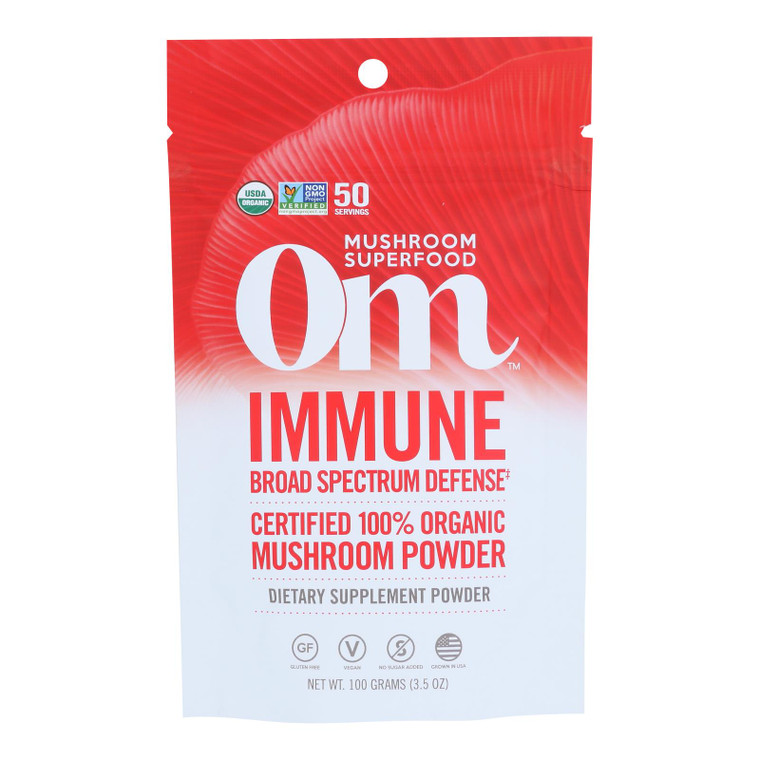 Om - Immune Organic Powder 100grm - 1 Each - 3.5 Oz Om - Immune Organic Powder 100grm - 1 Each - 3.5 Oz