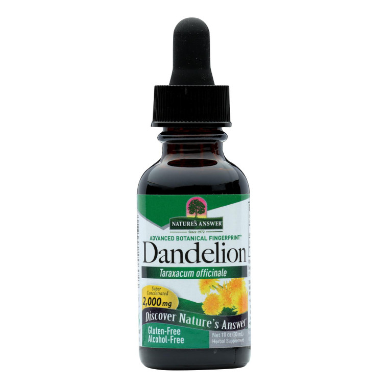 Nature's Answer - Af Dandelion Root - 1 Fl Oz Nature's Answer - Af Dandelion Root - 1 Fl Oz