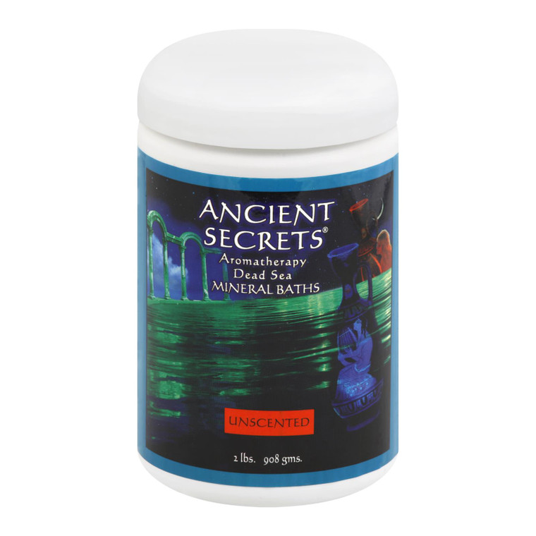 Ancient Secrets Aromatherapy Dead Sea Mineral Baths Unscented - 2 Lbs Ancient Secrets Aromatherapy Dead Sea Mineral Baths Unscented - 2 Lbs