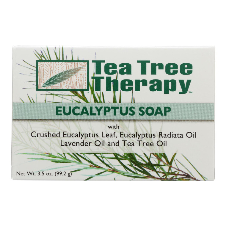 Tea Tree Therapy Eucalyptus Soap Vegetable Base - 3.5 Oz Tea Tree Therapy Eucalyptus Soap Vegetable Base - 3.5 Oz