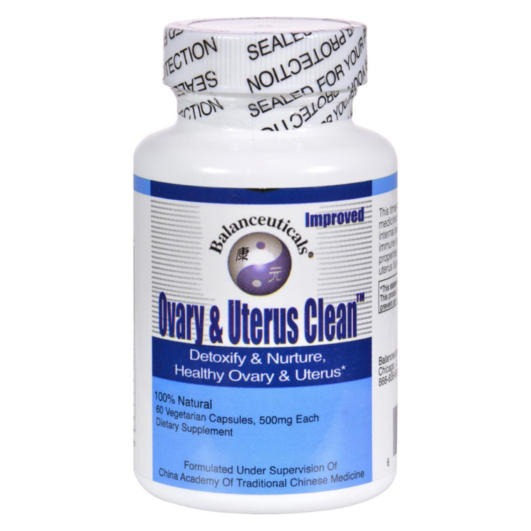Balanceuticals Ovary And Uterus Clean - 500 Mg - 60 Capsules Balanceuticals Ovary And Uterus Clean - 500 Mg - 60 Capsules