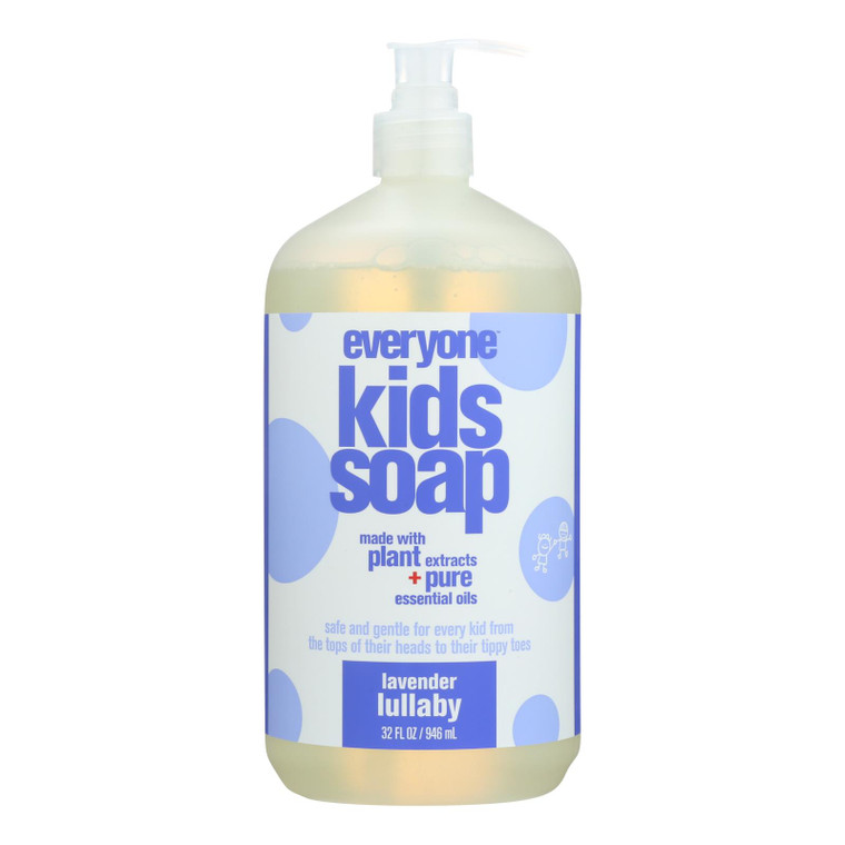 Eo Products - Soap - Everyone For Kids - 3-in-1 - Lavender Lullaby Botanical - 32 Oz - 1 Each Eo Products - Soap - Everyone For Kids - 3-in-1 - Lavender Lullaby Botanical - 32 Oz - 1 Each