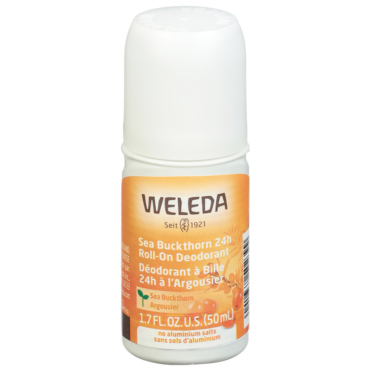 Weleda - Deodorant Roll On Sea Buckthrn - 1 Each - 1.7 Fz Weleda - Deodorant Roll On Sea Buckthrn - 1 Each - 1.7 Fz