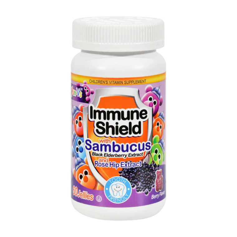 Yum V's Immune Shield With Sambucus - 60 Chews Yum V's Immune Shield With Sambucus - 60 Chews