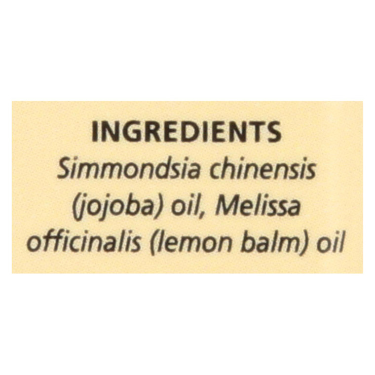 Aura Cacia - Precious Essentials - Lemon Balm - .5 Oz Aura Cacia - Precious Essentials - Lemon Balm - .5 Oz