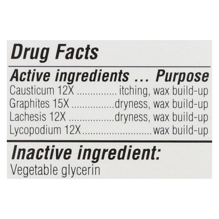 Similasan Ear Wax Relief - 0.33 Fl Oz Similasan Ear Wax Relief - 0.33 Fl Oz